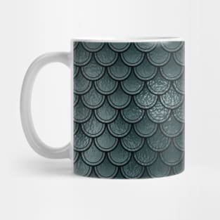 Shiny Gray Snake Scales Mug